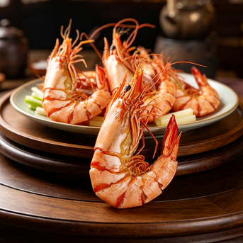 Premium Royal Pink Tiger Prawns